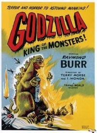 Locandina del film Godzilla 1956