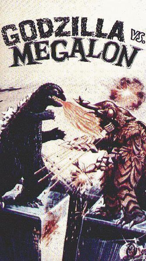 Godzilla Vs Megalon 2 Movie Poster canvas print