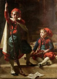 Goetze Sigismund Zouaves Francis와 Emile Mond Esq의 아들 Philip Mond의 초상화. 1907년