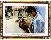 Stampa su tela Via col vento 1939v5 Movie Poster