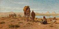 Goodall Frederick Morgen In Der Wüste Von Chun 1877