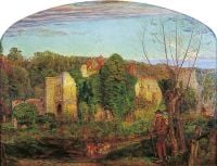 Goodwin Albert Allington Castle Maidstone Kent 1865 68 Leinwanddruck