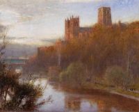 Goodwin Albert Durham Cathedral 1910 canvas print