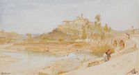 Goodwin Albert La Certosa in der Nähe von Florenz 1886 Leinwanddruck