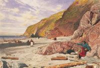 Goodwin Albert Lynmouth The Story Of The Shipwreck 1882 canvas print