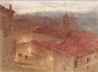 Goodwin Albert Perugia Umbria canvas print