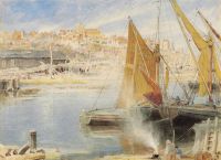 Goodwin Albert Rye Harbour 1891 canvas print