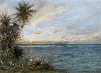 Goodwin Albert Sunrise Over The Coral Reef Barbados 1912