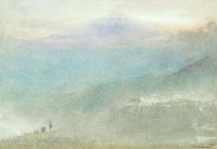منظر جودوين ألبرت لجبل إتنا صقلية 1904
