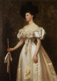Gotch Thomas Cooper Ein Porträt von Miss Winifred Grace Hegan Kennard 1893