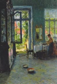 Gotthardt Kuehl Gartenzimmer - 1897