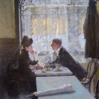 جوتهاردت كويل في دار القهوة - 1915