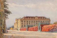 Graner Ernst The Trellis Work Pavilions In Kronprinzengarten canvas print