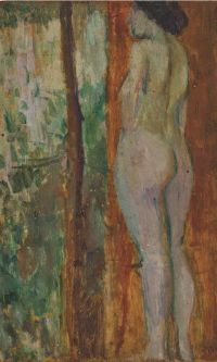 Grant Duncan Ka Cox Standing Nude 1911 canvas print