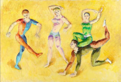 Grant Duncan Taylor Ballet 1964 canvas print