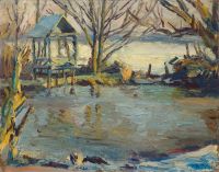 Grant Duncan The Pond Winter Ca. 1943