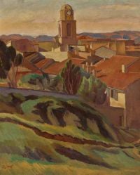 Grant Duncan View Of St Tropez Ca. 1921 22