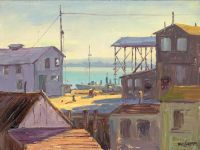 Grimm Paul Coastal And Boat Scene 4 canvas print