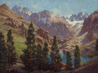 Grimm Paul South Palisades High Sierras canvas print