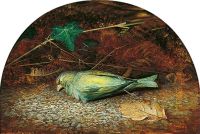 Grimshaw Arthur E A Dead Greenfinch Ca. 1862 63