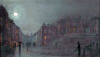 Grimshaw Arthur E A View Of Hampstead London 1882