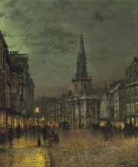Grimshaw Arthur E Blackman Street Borough London 1885 canvas print