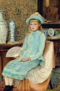 Grimshaw Arthur E Blue Belle 1877