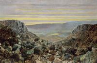 غريمشو آرثر إي ينظر نحو واسديل منطقة البحيرة 1868