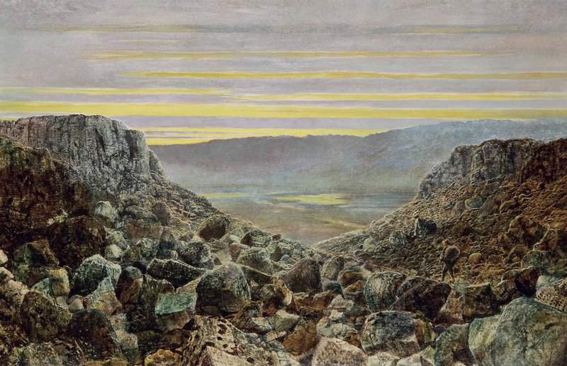 Grimshaw Arthur E Looking Towards Wasdale The Lake District 1868 canvas print