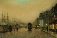Grimshaw Arthur E Salthouse Docks Liverpool 1 canvas print