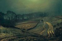 Grimshaw Arthur E Under The Harvest Moon 1872 canvas print