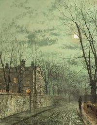 Grimshaw Arthur E Under The Moonbeams 1887 canvas print