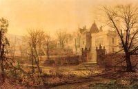 Grimshaw Knostrop Hall Early Morning canvas print