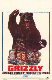 Stampa su tela del poster del film belga Grizzly