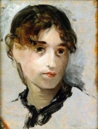 Guerard Gonzales Jeanne Self Portrait Ca. 1880 canvas print