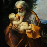 جويدو ريني جوزيف يحمل الطفل يسوع
