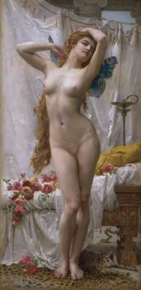 Guillaume Seignac The Awakening Of Psyche canvas print