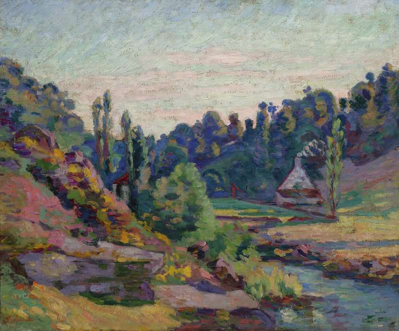 Guillaumin Armand Le Moulin De Jonon Creuse Ca. 1906 canvas print