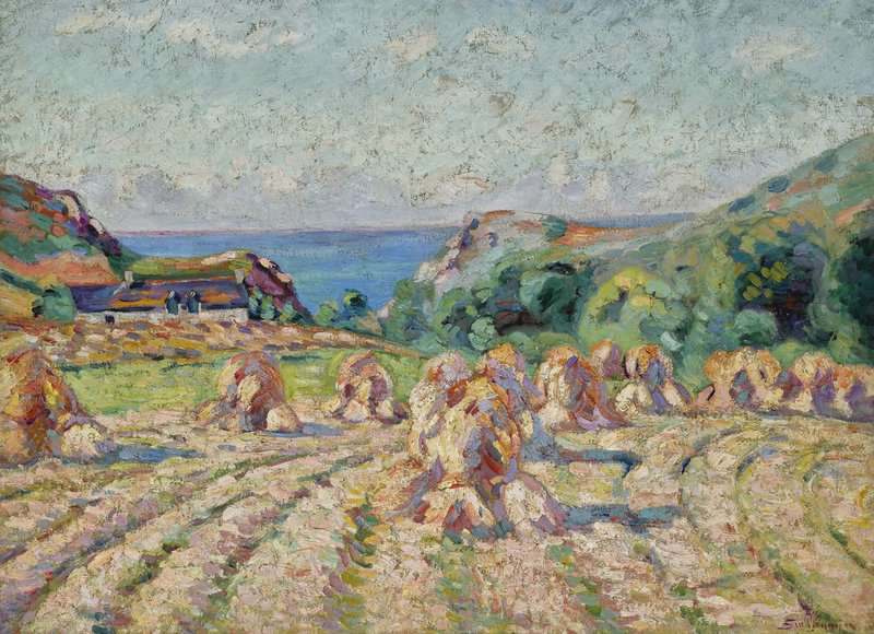 Guillaumin Armand Le Val Andre La Maison Du Douanier 1907 canvas print