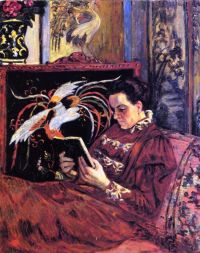 Guillaumin Armand 부인 Guillaumin Ca의 초상화. 1898년