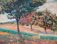 Guillaumin Armand Verger La Lisiere D Un Bois Saint Cheron 1893 canvas print