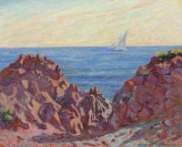 Guillaumin Armand Voilier Agay Ca. 1905년