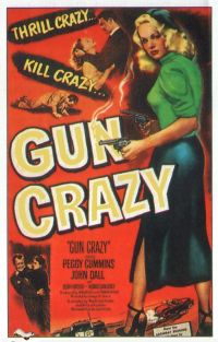 Stampa su tela Gun Crazy 1950 Movie Poster