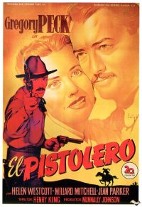 Affiche de film Gunfighter 1950 Italia