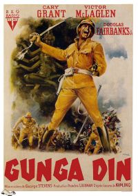 Poster del film Gunga Din 1939 Italia