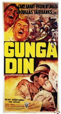 Affiche de film Gunga Din 1939