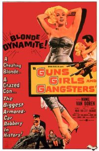 Affiche de film Guns Girls and Gangsters 1959