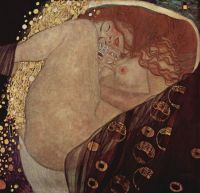 Gustav Klimt Danae - 1907 Leinwanddruck