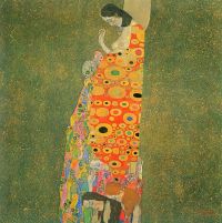 Gustav Klimt Hoffnung Ii Leinwanddruck