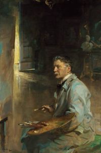 Guthrie James Portrait des Künstlers Patrick William Adam Rsa 1918